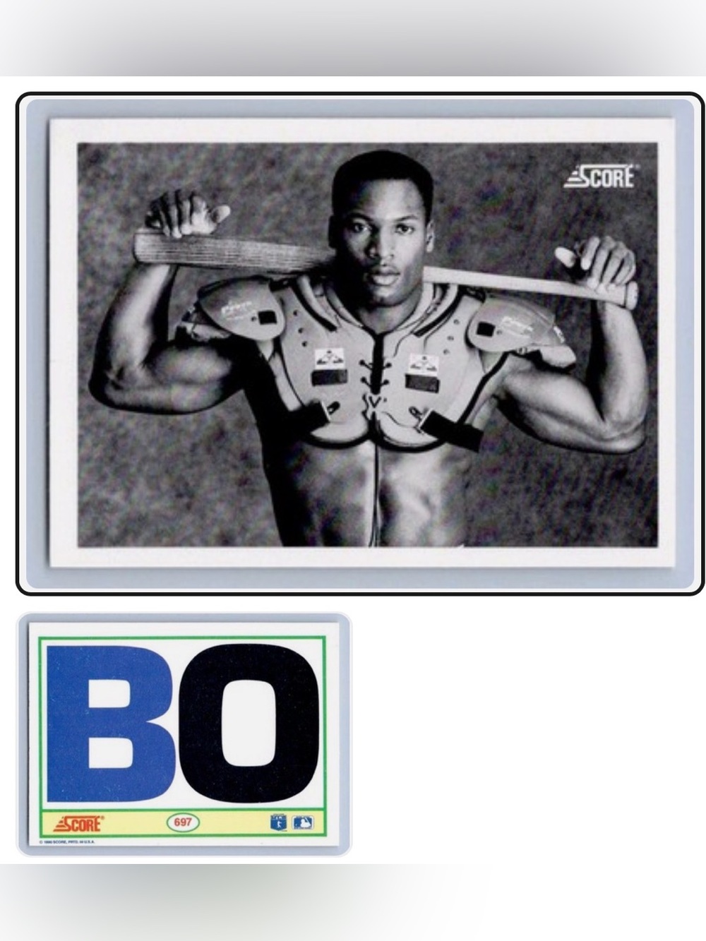 Legendary "Bo Knows" Bo Jackson    Score Sports Trading Card